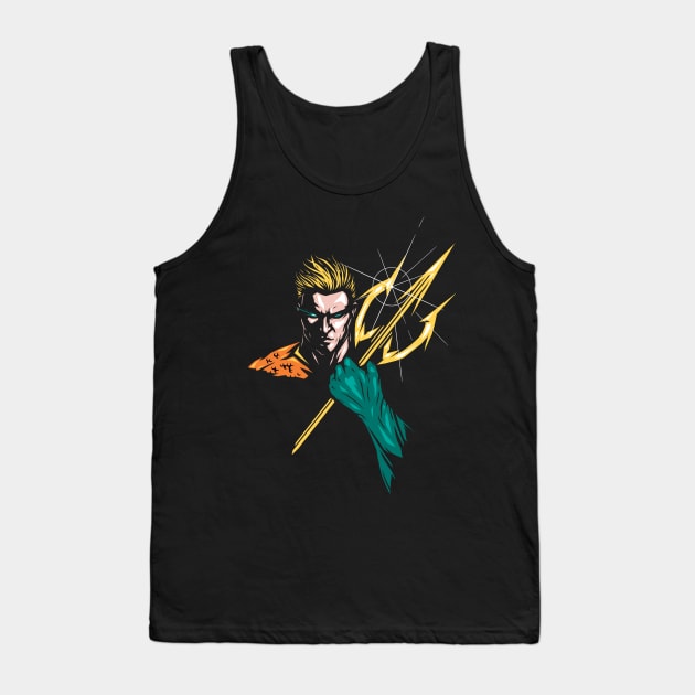 King of Atlantis Tank Top by StevenToang